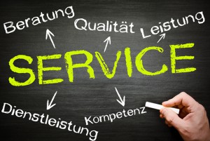 Service - Qualitat - Beratung - Kompetenz