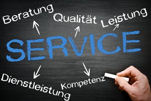 Service - Qualitat - Beratung - Kompetenz